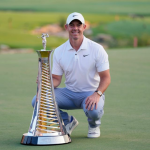 Photo of Rory McIlroy in his latest achievement in Dubai.