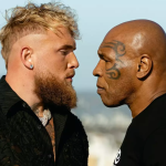 Photo of Mike Tyson vs Jake Paul game set for July 2024.