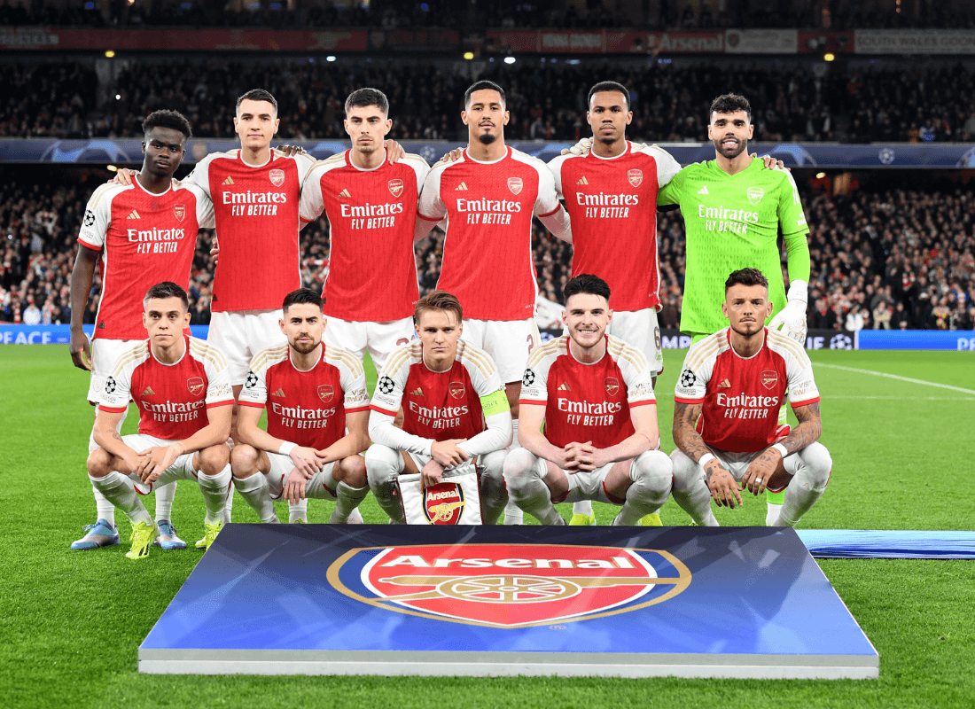 Photo of Arsenal team beat Porto in Penalty shot.