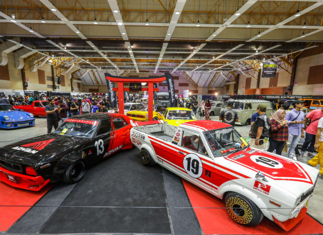 Photo of Art Of Speed expo organized in Malaysia in July 2023.