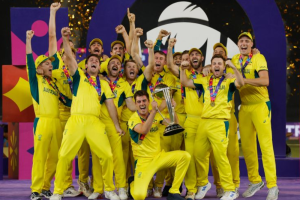 Photo of Australia's win over India in the ICC Cricket World Cup final 2023.