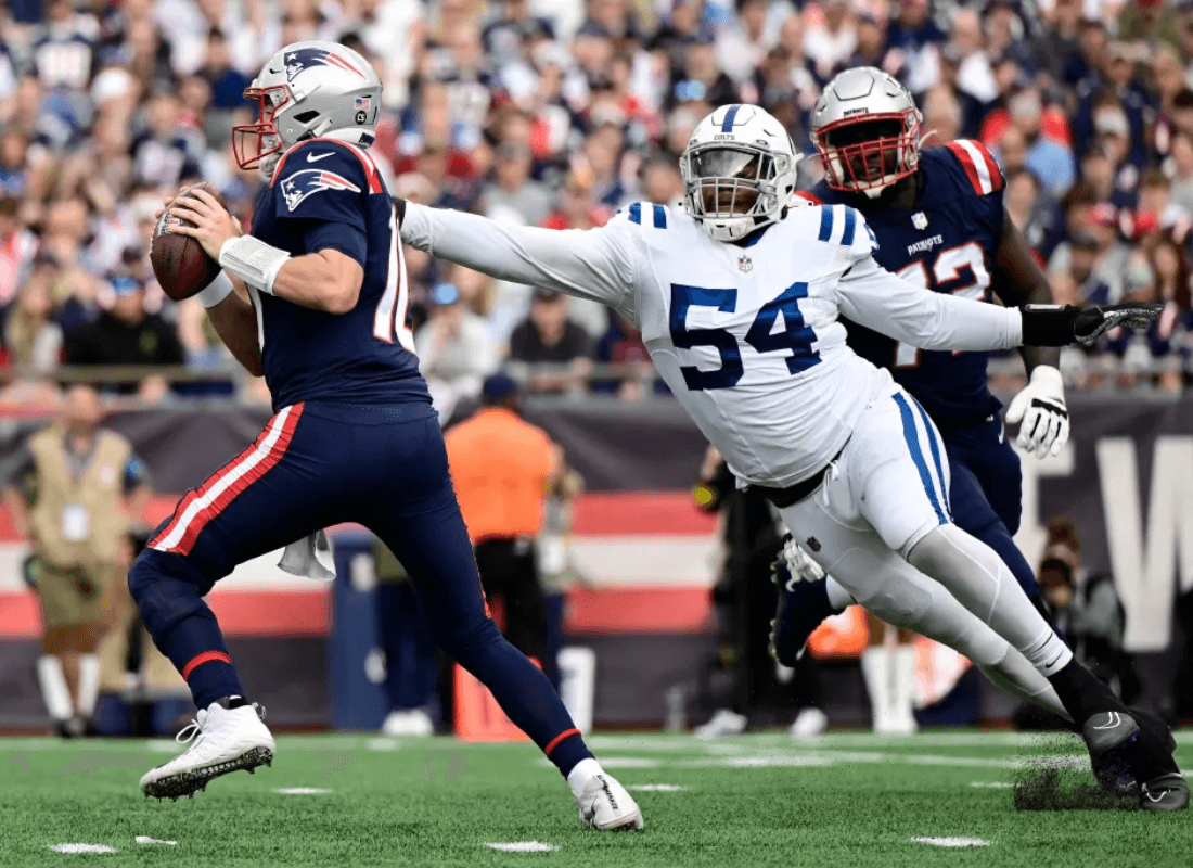 Photo of Colts vs. Patriots in their upcoming game in Germany.