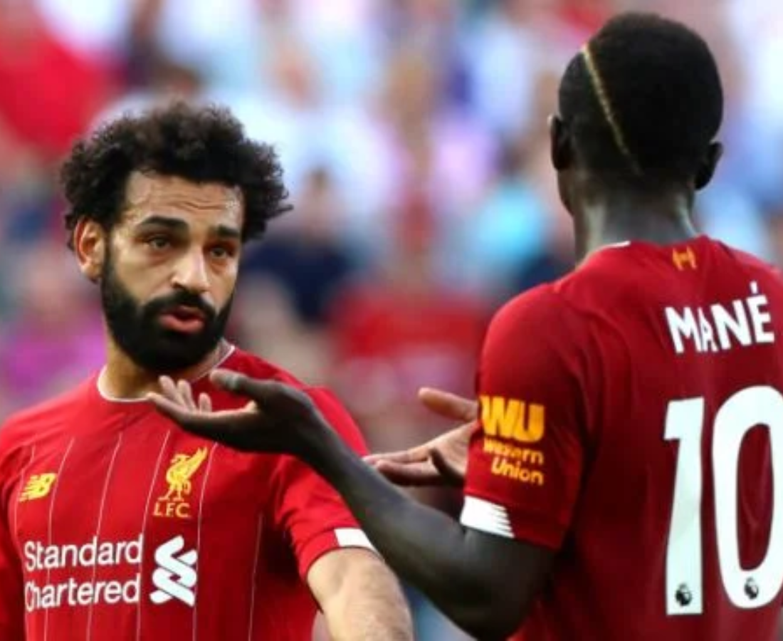 Photo of Salah and Mane in their tension matter at Liverpool