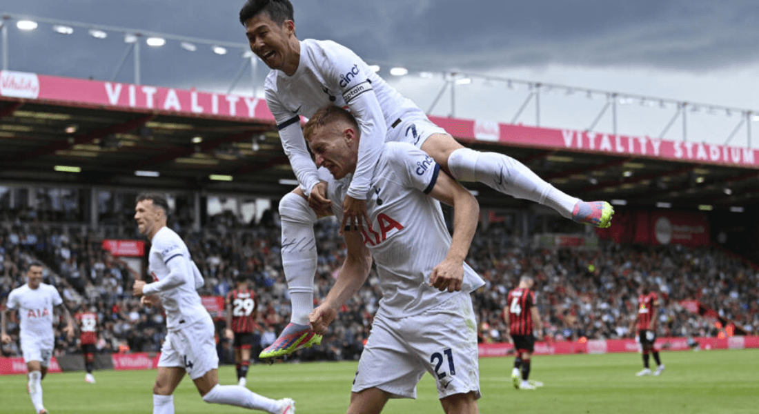 Photo of Tottenam win celebration