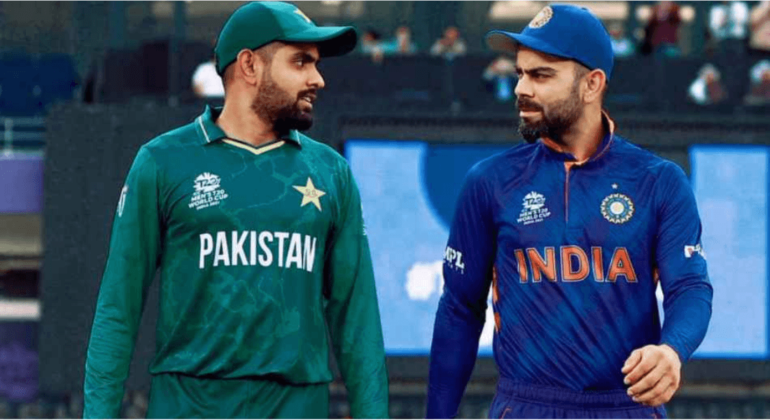 Photo of pakistan and india cricket stars