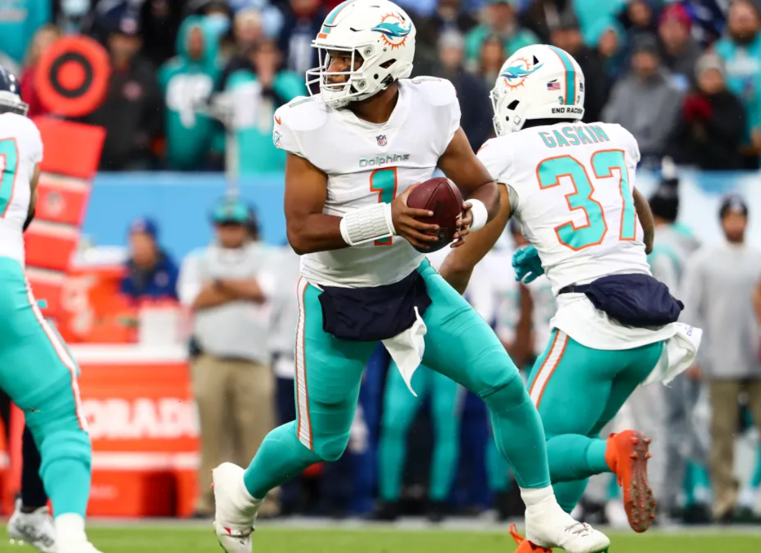 Photo of Dolphins wins against Titans.