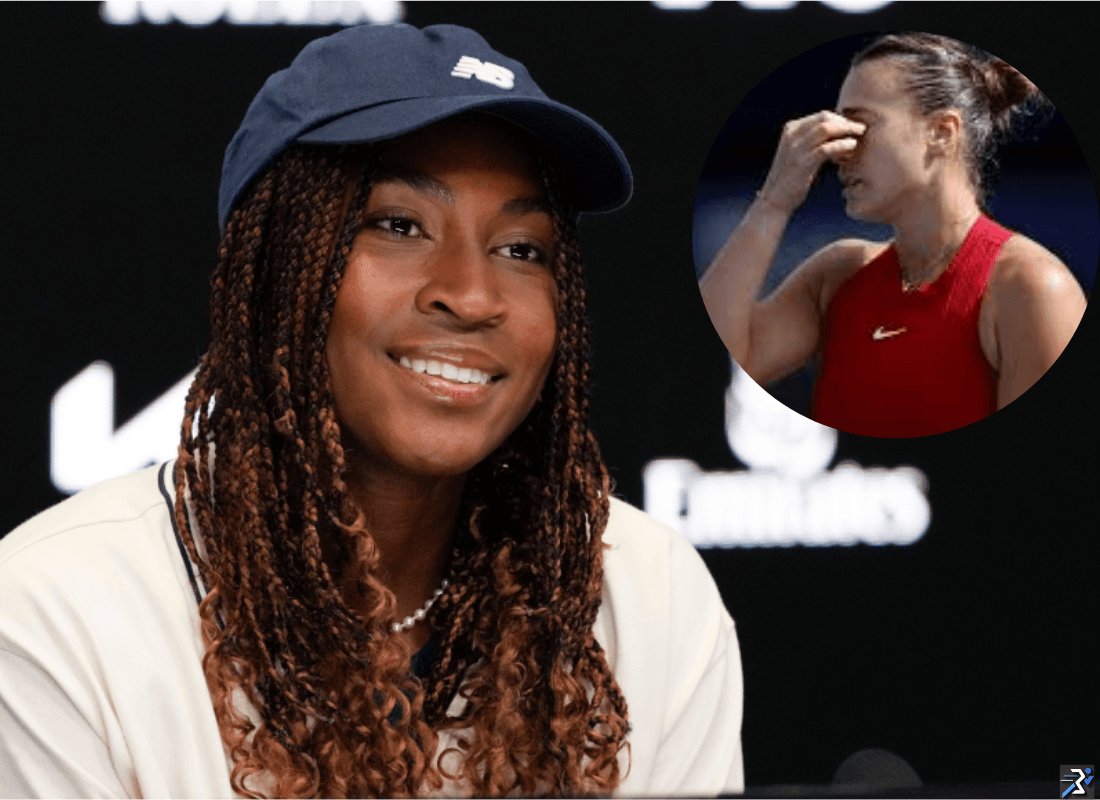 Photo of Coco Gauff while reveals her goals.