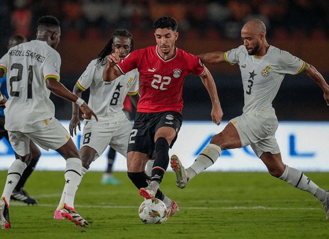 Photo of ghana vs Egypt in the AFCON2023.