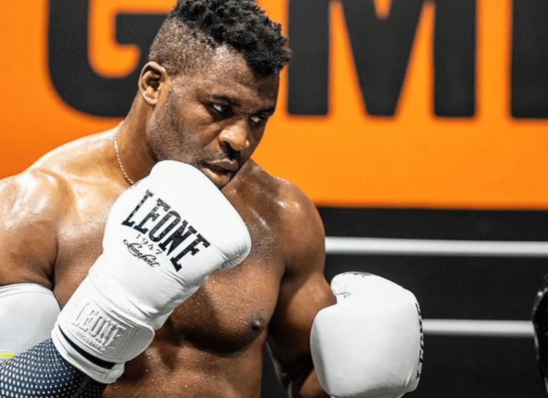 Photo of Francis Ngannou.