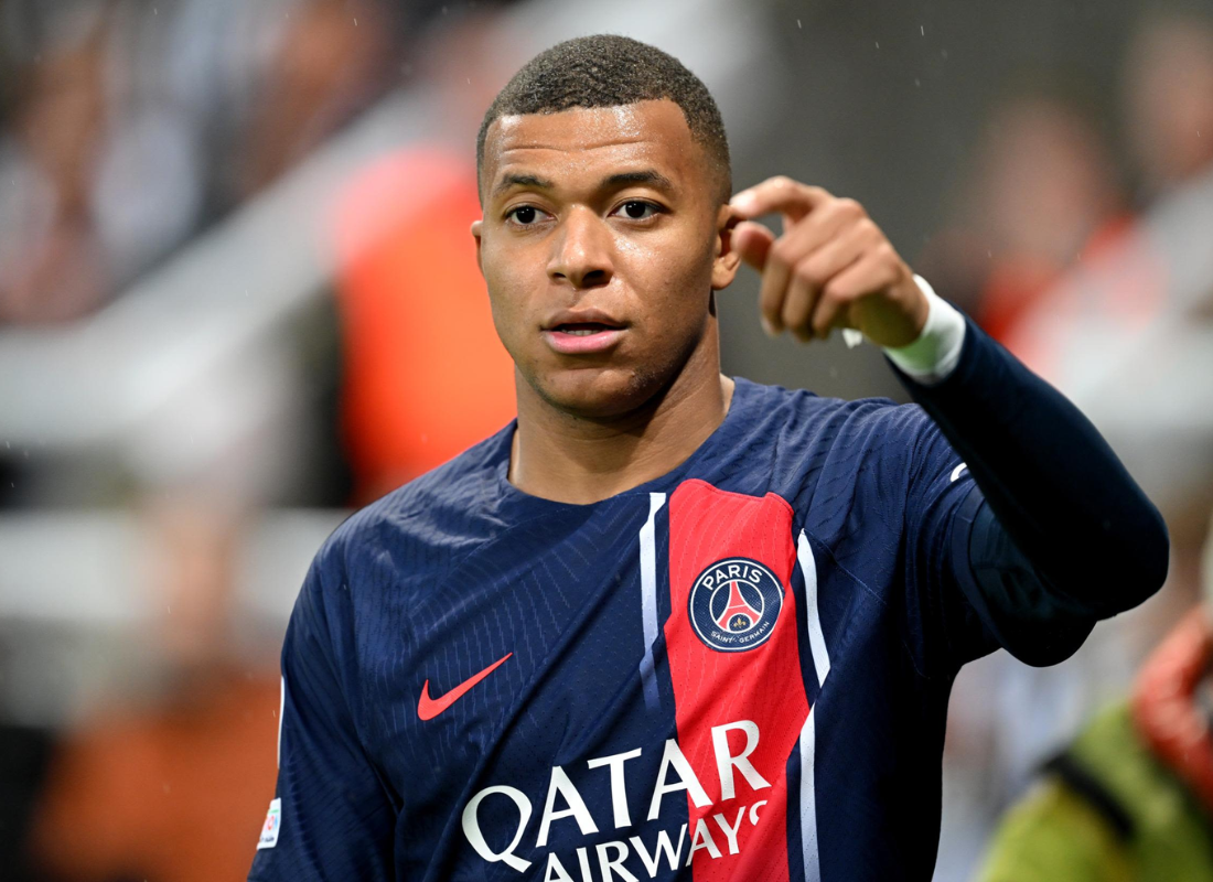 Photo of Mbappe.