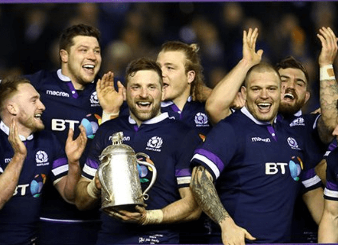 Photo of Scotlands win over England in Calcutta Cup.